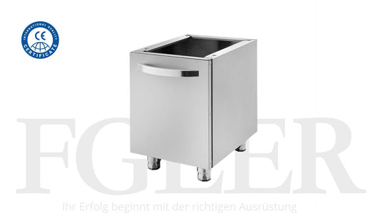 Meuble bas inox - 400 x 700 x 550 mm - FGEER