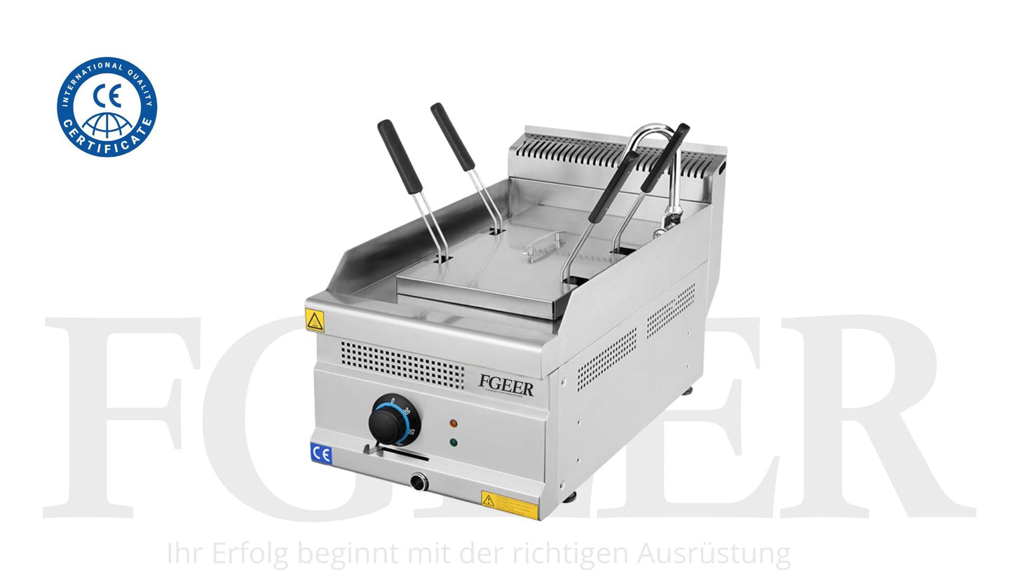 Cuiseur à pâtes électrique 12L - 400 x 700 x 300 mm - FGEER